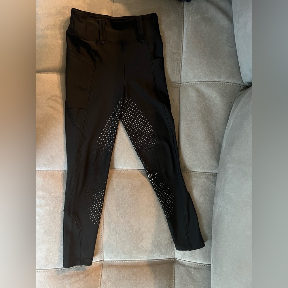 Free Ride Equestrian - Kids Lux Breeches (Pull on) - Blk